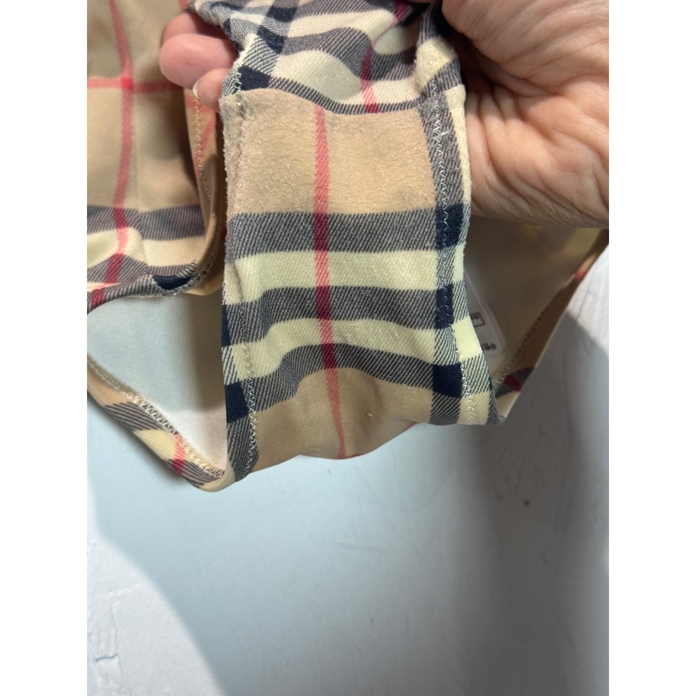 Burberry Kids Vintage Check One Piece Swimsuit Strappy Back Beige 2Y 92cm - Picture 3 of 5